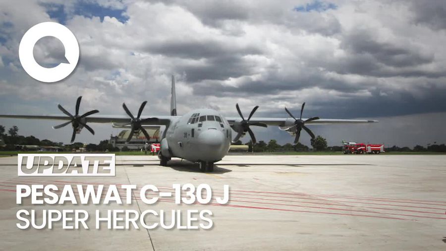  Pesawat C-130 J Super Hercules Ketiga Diserahkan ke TNI AU