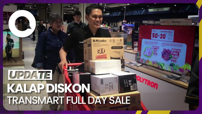 Transmart Full Day Sale Bikin Pembeli Ini Borong 8 Barang Elektronik