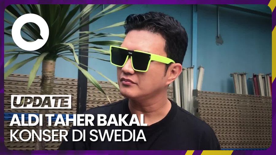 Aldi Taher Goes to Swedia! Bawakan Lesti Sayang Billar Versi Inggris