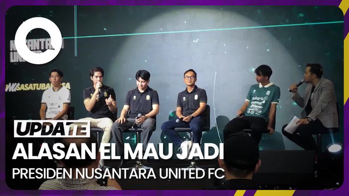 El Rumi Resmi Jadi Presiden Klub Nusantara United FC