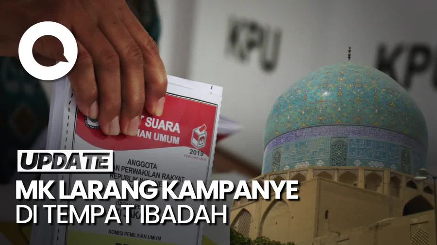Kampanye di Tempat Ibadah Dilarang Total oleh MK!