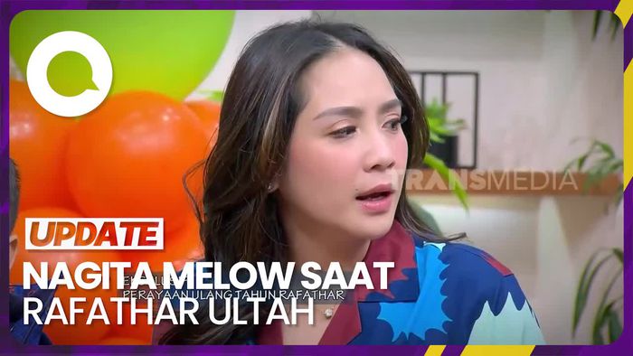 Nagita Slavina Tak Kuasa Menahan Air Mata di Ultah Rafathar
