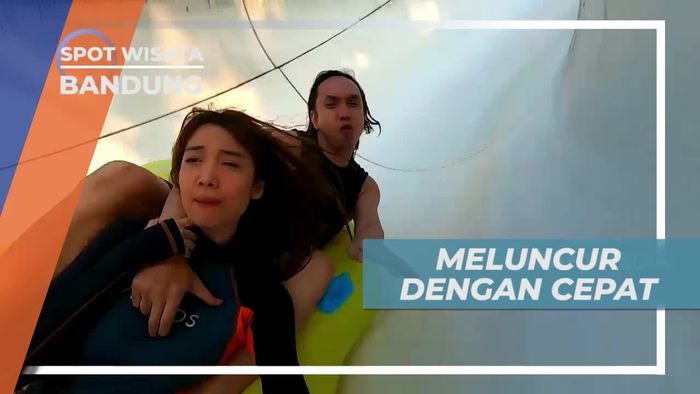 Meluncur Dengan Cepat di Wahana Slide Bandung