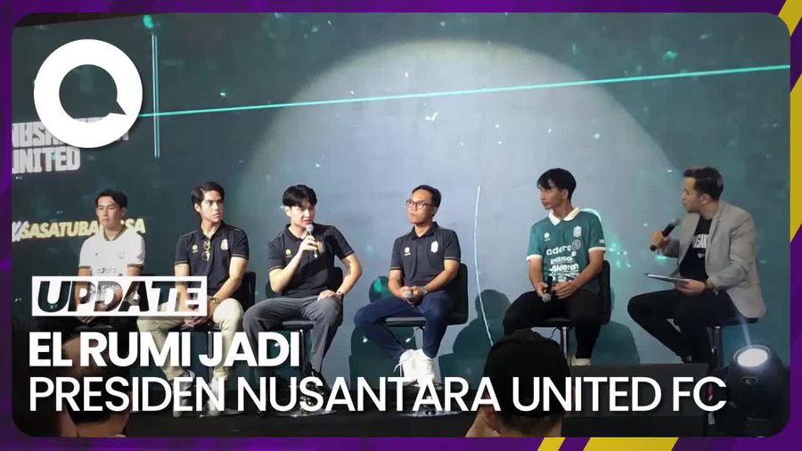 Alasan Nusantara United FC Tunjuk El Rumi Jadi Presiden Klub