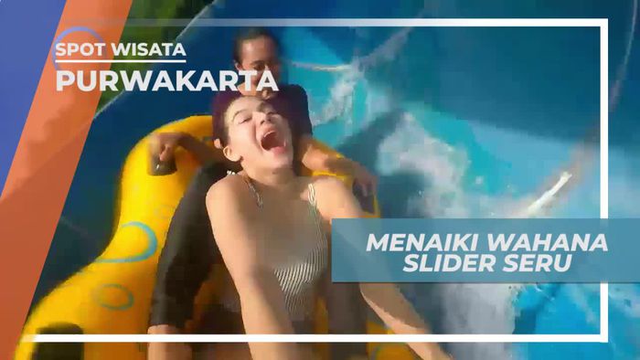 Meluncur Seru di Wahana Slide Green Valley Purwakarta