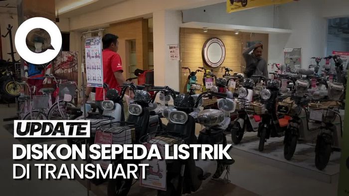 Diskon Rp 1 Jutaan, Sepeda Listrik di Transmart Full Day Sale Jadi Incaran!