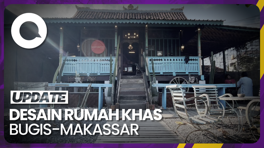 Kedai Kopi Bergaya Rumah Panggung Bugis-Makassar Ini Ada di Denpasar
