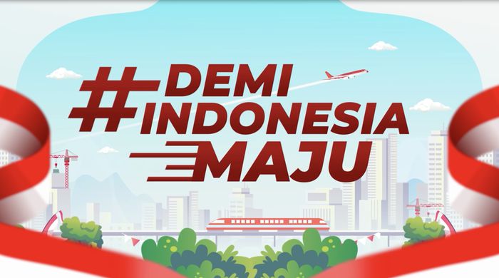 #DemiIndonesia Maju