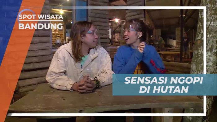 Sensasi Nikmat Ngopi di Hutan, Bandung