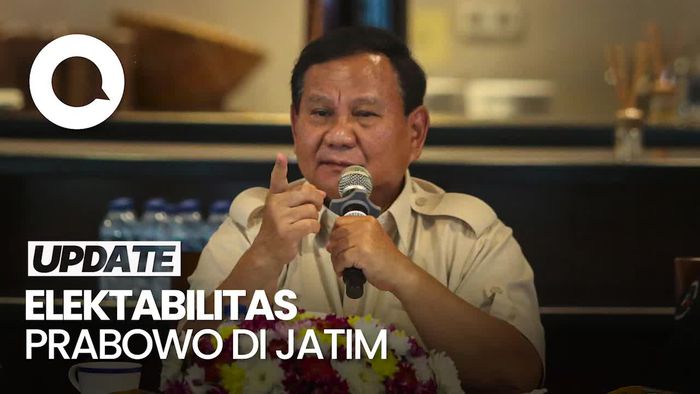 Survei SRS: Elektabilitas Prabowo di Jatim 43,7%, Ungguli Ganjar-Anies
