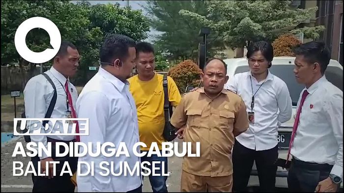 Detik-detik Penangkapan ASN Tersangka Pemerkosa Balita di Sumsel