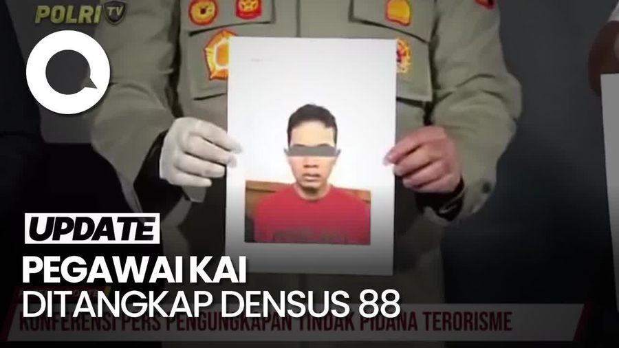 Tampang Pegawai PT KAI Terduga Teroris Pendukung ISIS