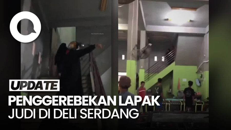 Emak-emak Deli Serdang Gerebek Lapak Judi Gegara Kuras Gaji Suami