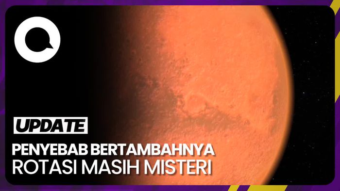 Planet Mars Berputar Lebih Cepat, Ilmuwan Kebingungan