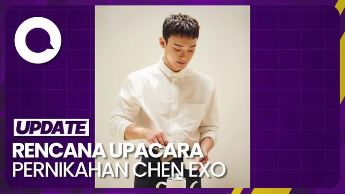 Chen EXO Bakal Gelar Upacara Pernikahan Setelah 3 Tahun Berumah Tangga
