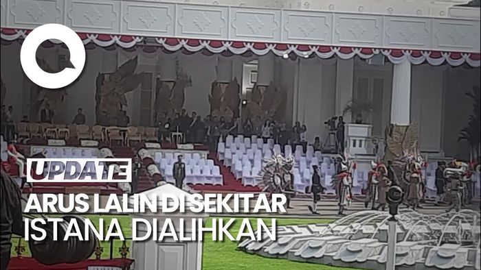 Catat! Arus Lalin di Sekitar Istana Ditutup saat Upacara HUT RI
