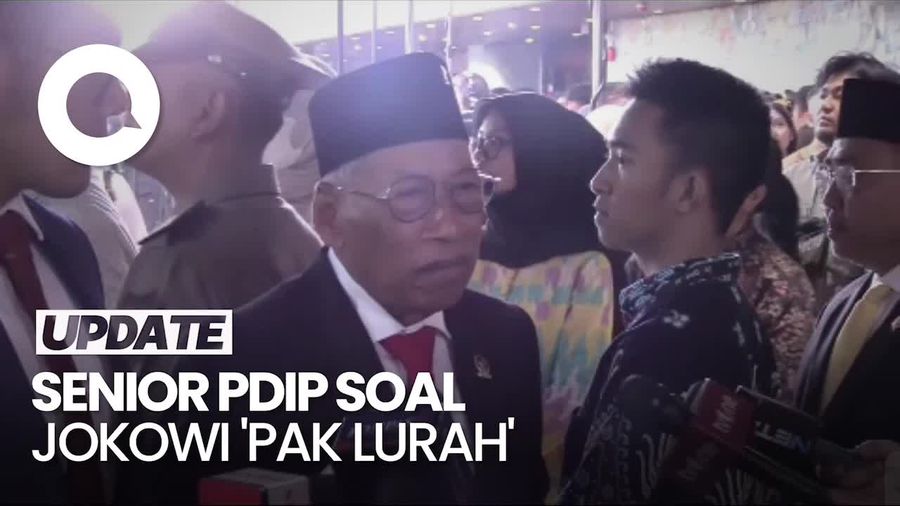 Senior PDIP soal Jokowi Pak Lurah: Bukan Wilayah Tugasnya