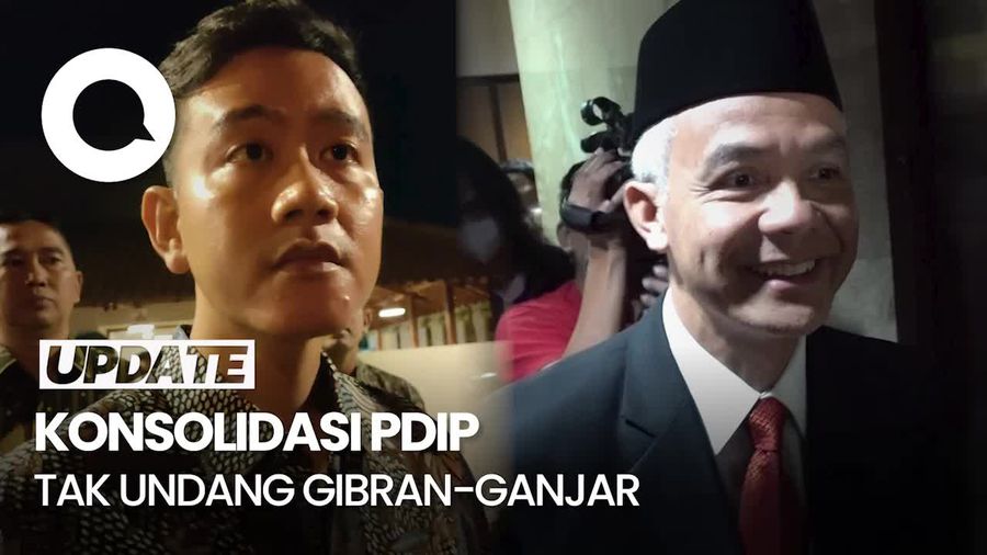 Kala Gibran-Ganjar Kompak Tak Diundang Konsolidasi PDIP di Jateng