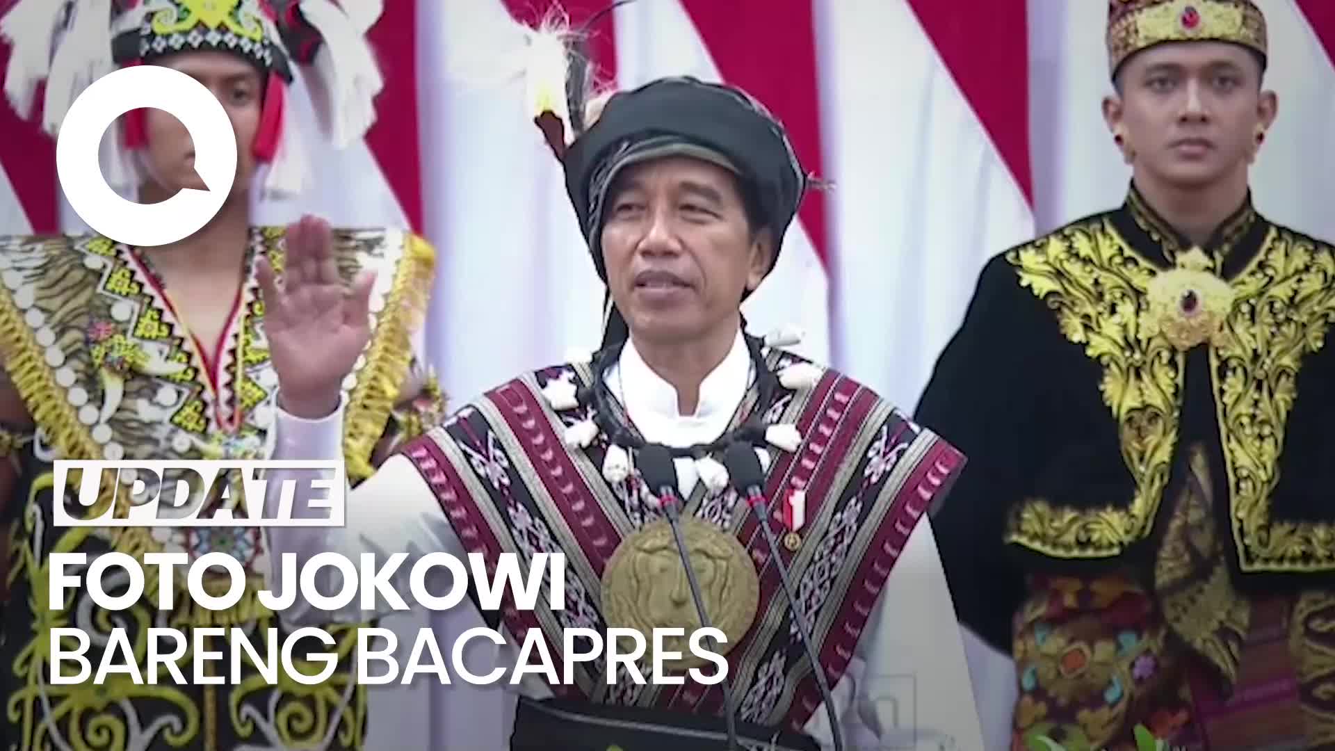 Jokowi: Foto Saya Bareng Capres Dipasang Di Mana-mana, Boleh Saja