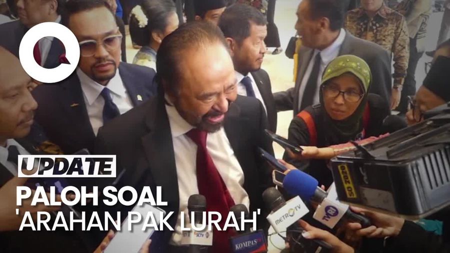 Paloh Nilai Istilah Arahan Pak Lurah Jokowi Hanya Candaan 