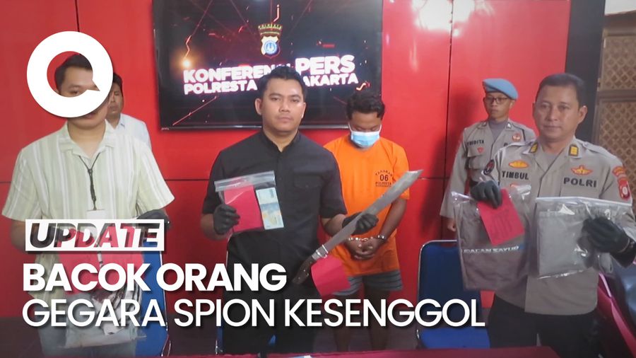 Emosi Pemuda Jogja Bacok Pemotor gegara Spion Mobil Kesenggol