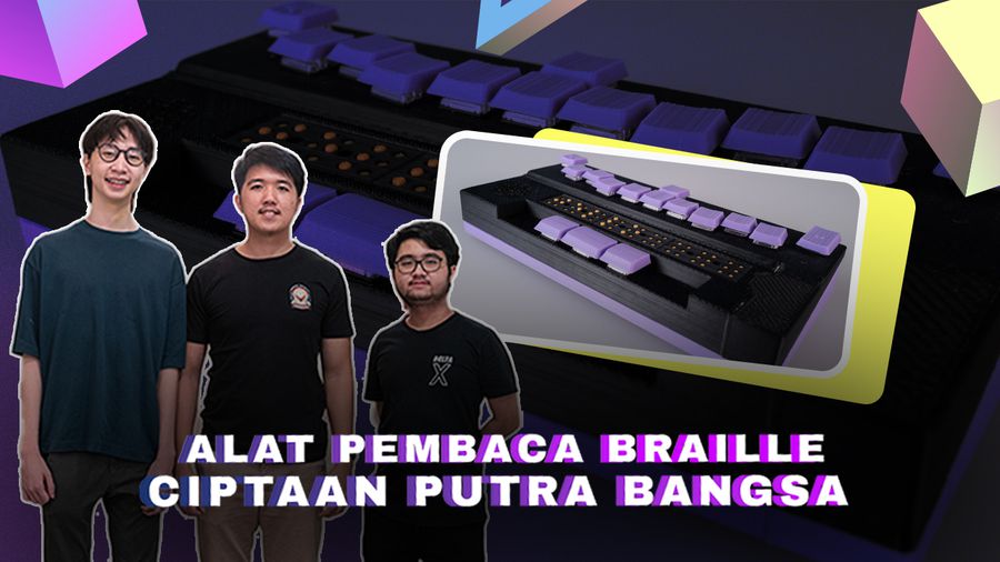 Mahasiswa Indonesia Pencipta Alat Baca Braille Dilirik Google