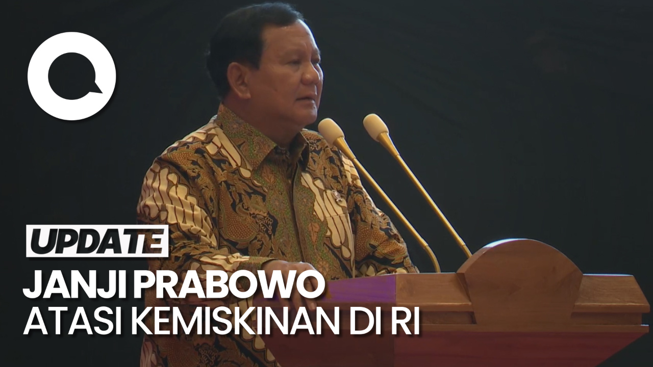 Janji Prabowo Entaskan Kemiskinan Di RI: Makan-Susu Gratis Untuk Siswa