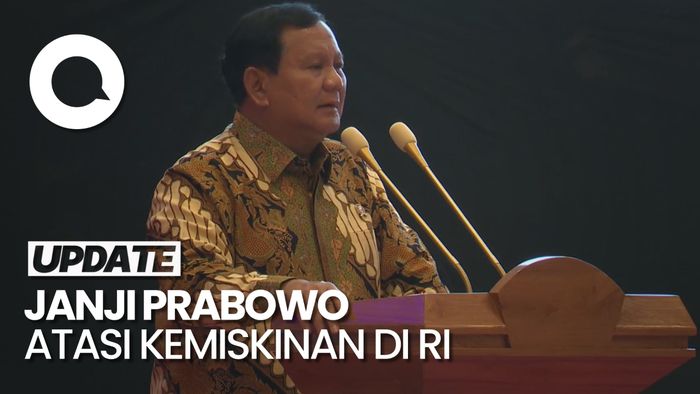 Janji Prabowo Entaskan Kemiskinan di RI: Makan-Susu Gratis untuk Siswa