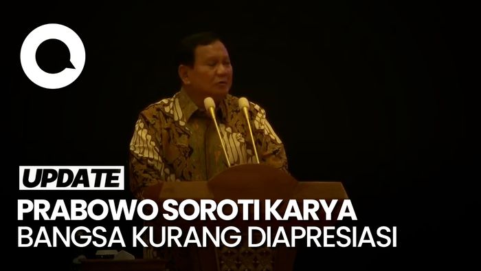 Kritikan Prabowo: RI Kadang Tak Berjiwa Besar untuk Akui Karya Anak Bangsa