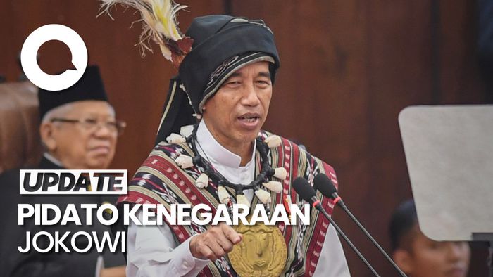Pidato Lengkap Jokowi di Sidang Tahunan MPR