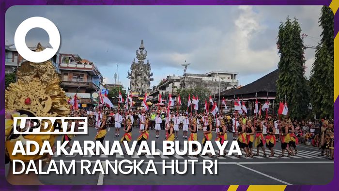 Sambut HUT ke-78 RI, Digelar Karnaval Budaya di Klungkung
