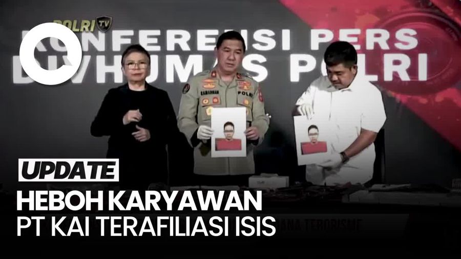 Komentar Wapres hingga PT KAI soal Penangkapan Karyawan Terduga Teroris
