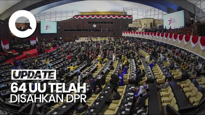 Puan Maharani Pamer DPR Sahkan 64 UU Sejak 2019