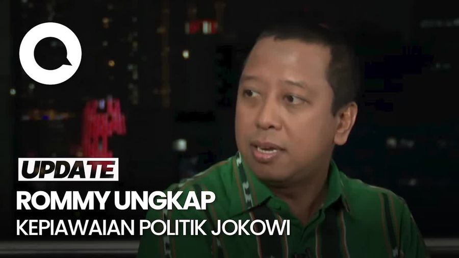 Rommy Ungkap 3 Permainan Politik Jokowi: Orang Bilang Lihai