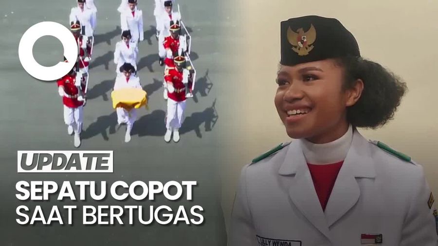 Cerita Lilly Wenda Tak Panik Meski Sepatu Copot saat Bertugas di Istana