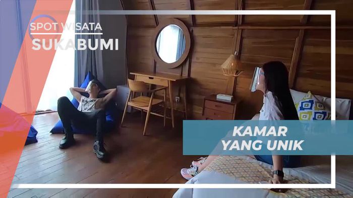 Kamar Nyaman Dengan Nuansa Vintage di Sukabumi