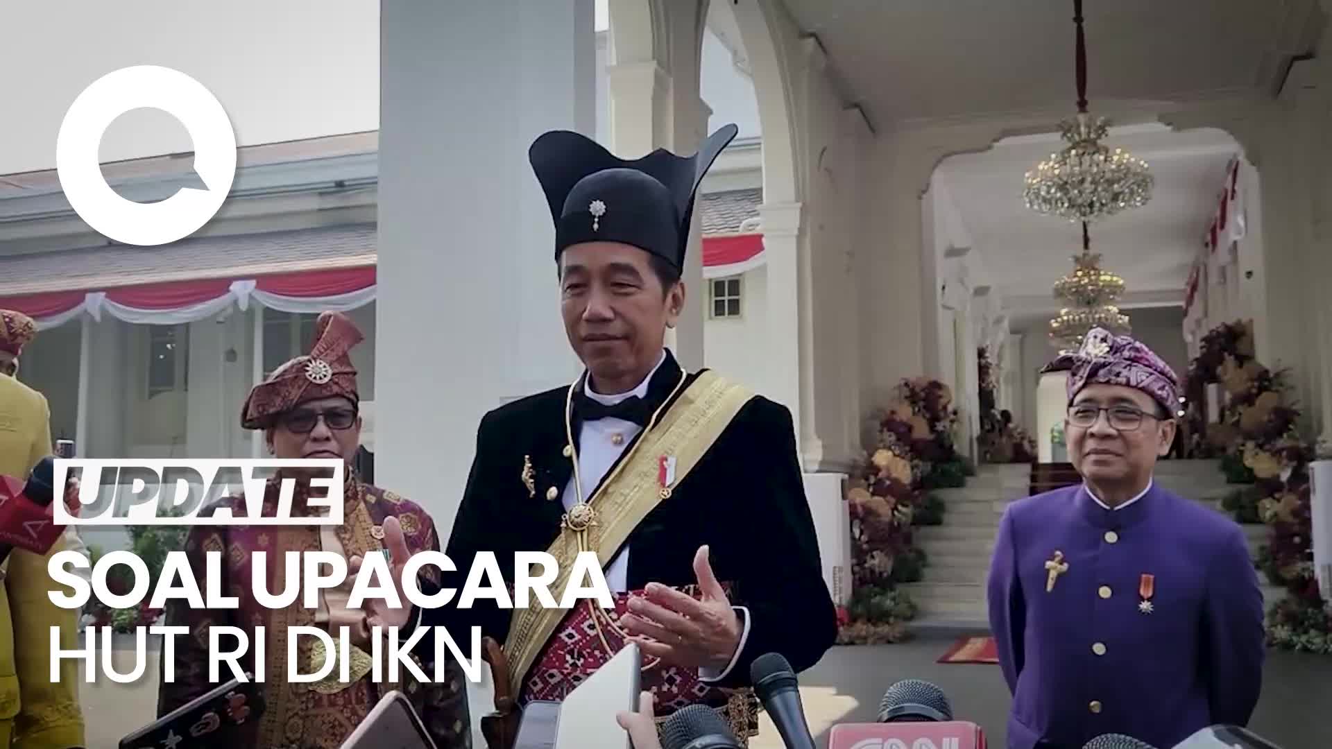 Jokowi Soal Upacara HUT RI Di IKN: Tahun Depan Insyaallah