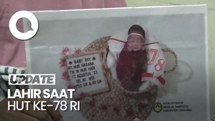 Tiga Bayi di Lumajang Lahir Bertepatan Dengan HUT Ke-78 RI