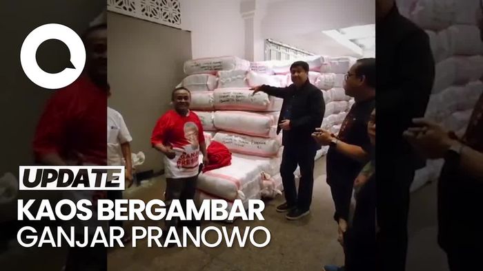 Maruarar Sirait Kirimkan Puluhan Ribu Kaos Untuk Relawan Ganjar Pranowo
