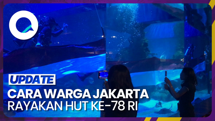 Akuarium Indoor Jadi Cara Warga Jakarta Rayakan HUT RI di Tengah Polusi