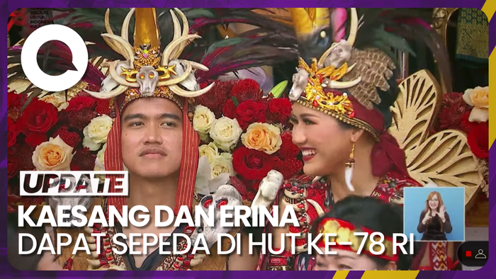 Kaesang dan Erina Menang Busana Terbaik di HUT ke-78 RI, Ini Hadiahnya