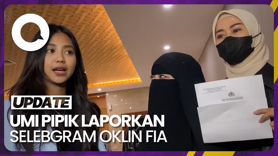 Umi Pipik Polisikan Oklin Fia Imbas Video Jilat Es Krim