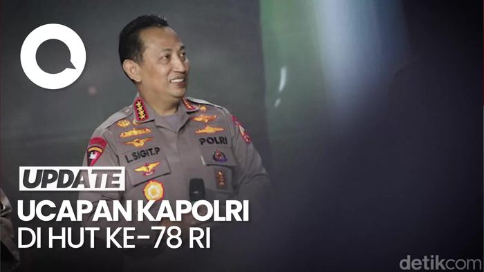 Pesan Kapolri di HUT ke-78 RI: Kita Tak Sama, Tapi Terus Bergerak Bersama