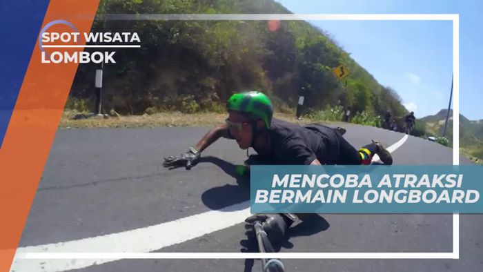 Uji Kebolehan Atraksi Longboard, Tanjung AN Lombok