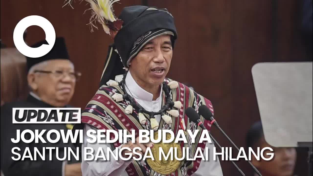 Raut Sedih Jokowi Atas Polusi Budaya, Meski Tak Masalah Diejek Tolol