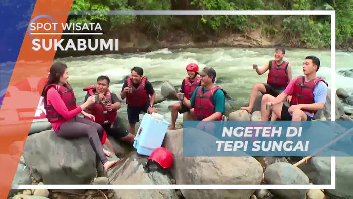 Seruput Hangat Teh Ditemani Suasana Asri Alam Sukabumi