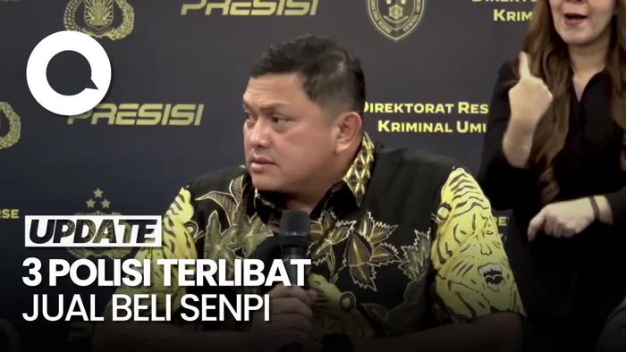 Bukan Terkait Teroris, 3 Polisi Ditangkap Buntut Jual Beli Senpi