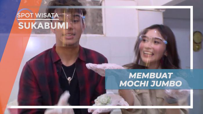 Serunya Membuat Kue Mochi Ber Ukuran Super Besar, Sukabumi