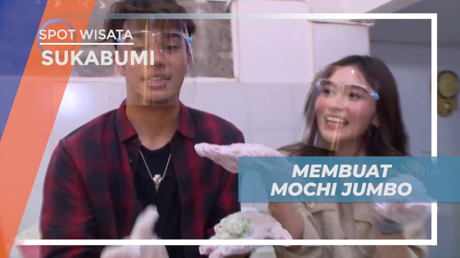 Serunya Membuat Kue Mochi Ber Ukuran Super Besar, Sukabumi