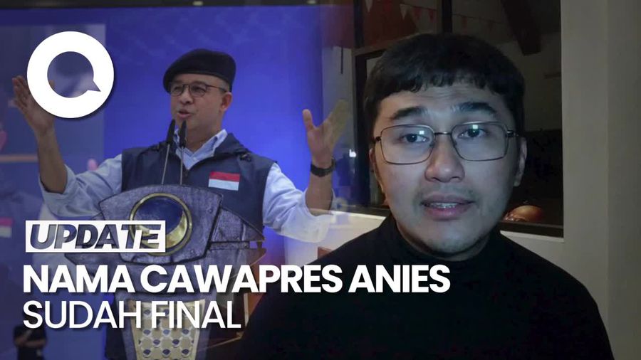 Demokrat: Satu Nama Cawapres Anies Sudah Final dan Tinggal Diumumkan
